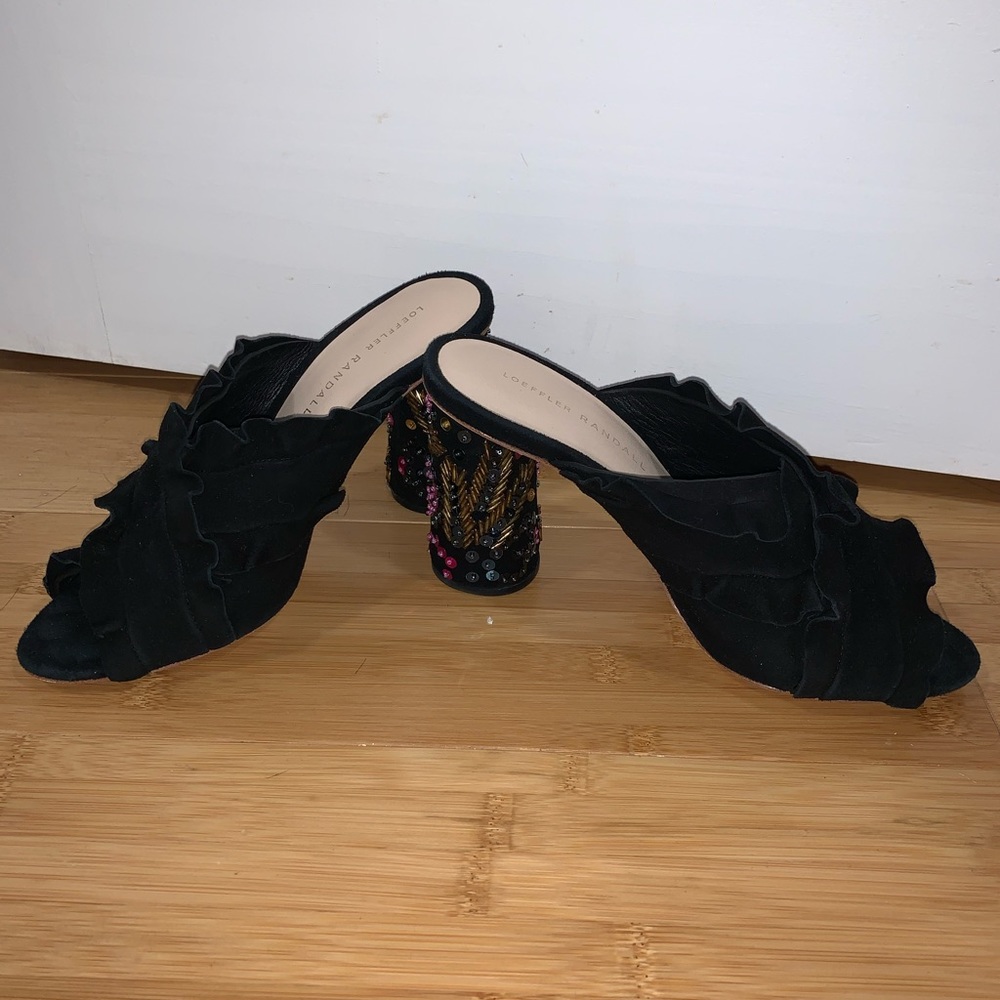 Loeffler Randall Kaya Embellished Heeled Sandal